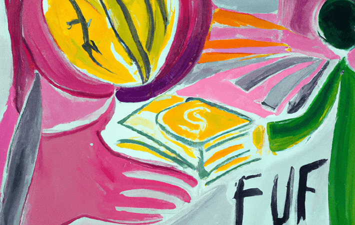 "The money of future" Henri Matisse tasted